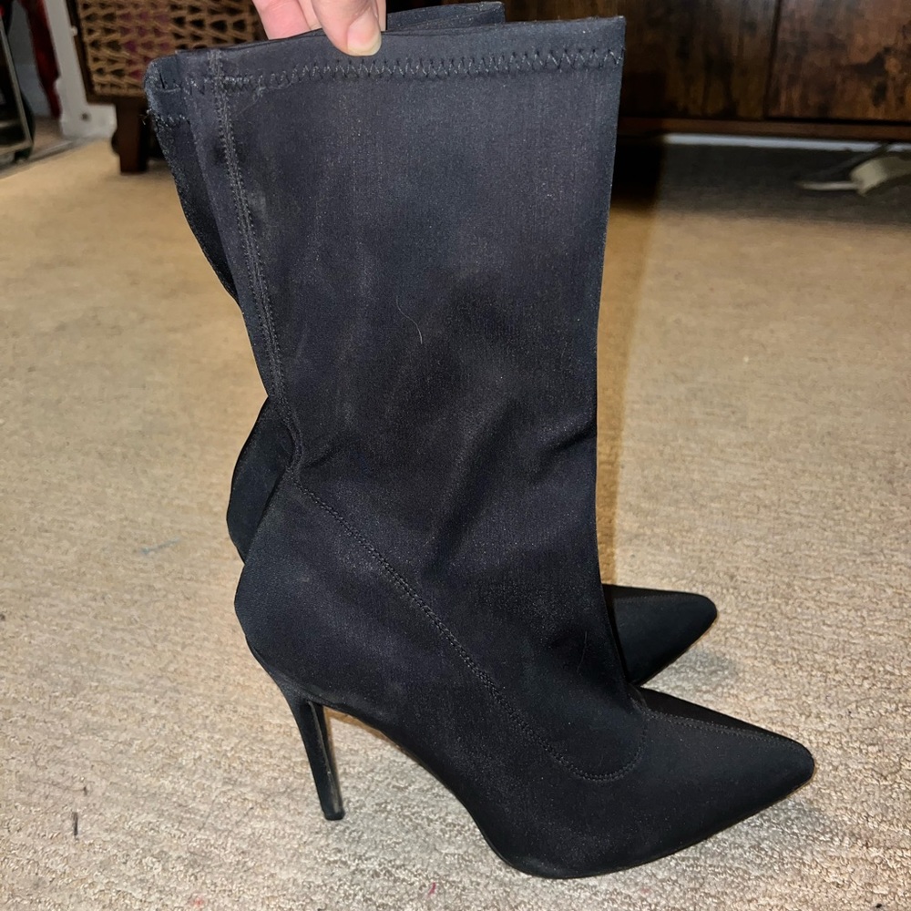 Black PLT Booties Size 40/9US